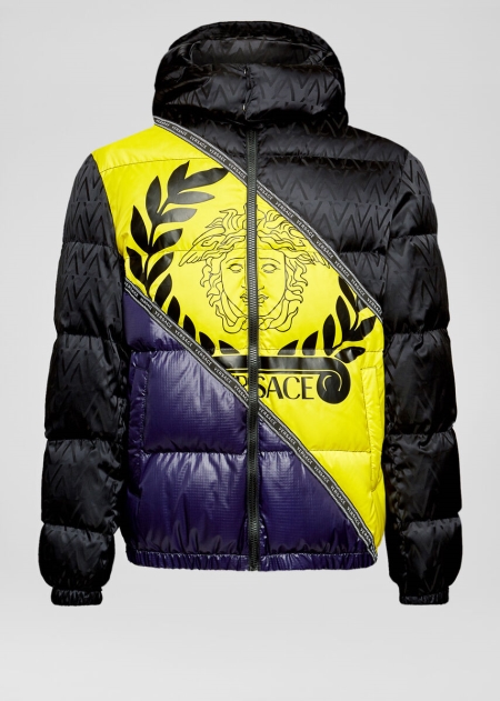 Versace Medusa Logo Puffer Jacka Herr - 504769SDK